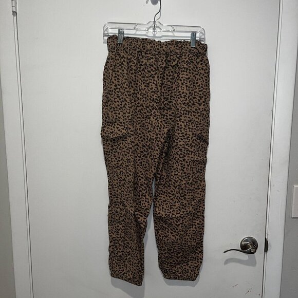 AERIE Leopard Print Cargo Pants Small - Picture 5 of 10